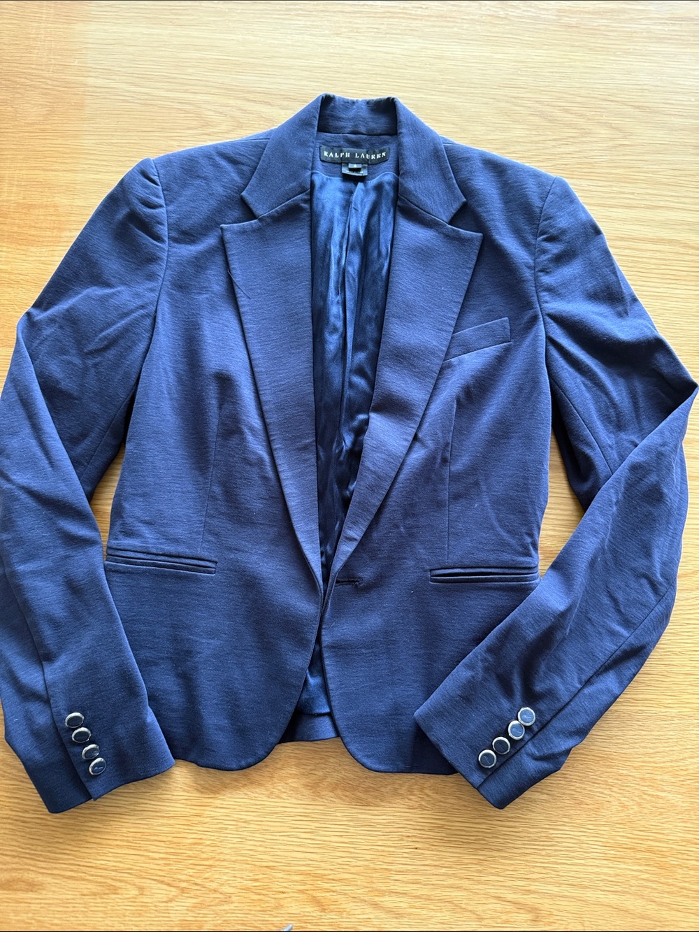 Ralph Lauren Navy Tailored Women's Blazer